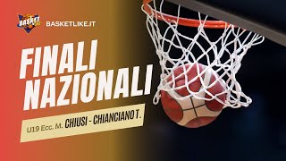 Finale Nazionale U19 Ecc M Allianz Derthona Basket  Fortitudo Basket Francavilla [upl. by Naval]