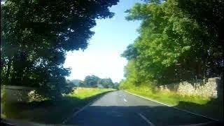 Autumn Road Trip Drive With Music To Museum Building History Visit To Abernethy Pertshire Scotland [upl. by Ogeid]