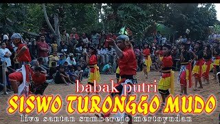 Jathilan putri siswo turonggo mudo live santan sumberejo mertoyudan [upl. by Fi797]