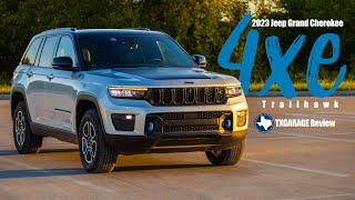 Trail Rated and Electrified Grand Cherokee 4xe Trailhawk Review [upl. by Melmon502]