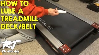 How To Lubricate A Treadmill [upl. by Rep]