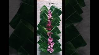 Mango Leaf Decoration Ideas🌿🌿Mango​ leaves Thoranam IdeasDiy​Shorts​Yt​ Shorts videos [upl. by Libys332]