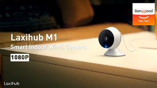 LAXIHUB M1 1080P Full HD WIFI Mini Security Camera  Banggood New Tech [upl. by Adriena]