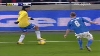 Ronaldinho  Robinho  Ronaldo Phenomenon Humiliated Italy  Brazil vs Italy 53 [upl. by Junieta524]