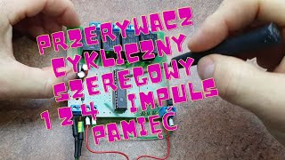 Przerywacz cykliczny szeregowy 1 z 4 z pamięcią Kamery zmiana polaryzacji silnika 12v impuls [upl. by Attirehs]