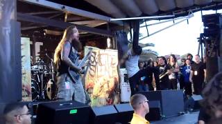 SuicideSilence quotUnansweredquot live the Vans Warped Tour in VenturaCA 62710 [upl. by Zakaria586]