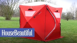 These Connecting Tents Are New and Improved and We Need Them  House Beautiful [upl. by Anemaj]