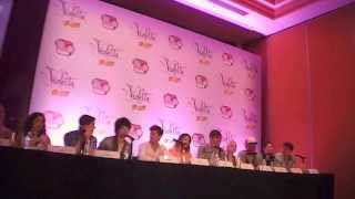 VIOLETTA EN VIVO  CONFERENCIA DE PRENSA  MEXICO [upl. by Nomae]