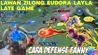 CARA ATASI FANNY DI COUNTER ZILONG  EUDORA  FANNY MODE DEFENSE  MLBB MINBLOGG [upl. by Gilli]