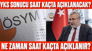 YKS sonucu saat kaçta açıklanacak Ne zaman açıklanacak [upl. by Linsk904]