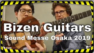 Bizen Guitars interview  Sound Messe Osaka 2019 [upl. by Annerol]