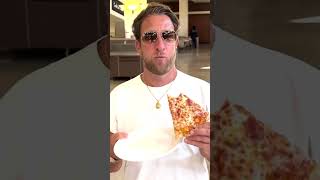 Dave Portnoy Tries College Dining Room Pizza At Rutgers [upl. by Ecneitap]