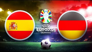 ⚽️ Euro Cup LIVE SCORE ONLY  Spain vs Germany LIVE ⚽️ [upl. by Yregram]