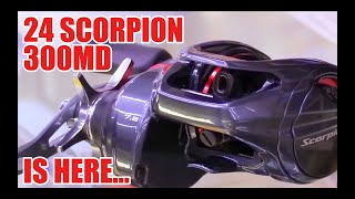 2024 Shimano SCORPION 300MD IS HERE TINY Swimbait Reel [upl. by Jollanta417]