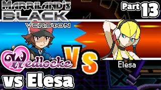 Pokémon Black Wedlocke Part 13 A Piece of Elesa [upl. by Devan3]