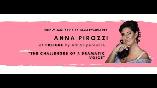 Prelude Interview Series Anna Pirozzi [upl. by Swisher134]