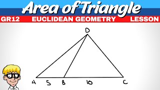 Grade 12 Proportionality Area of triangle 1 [upl. by Pollux]