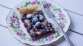 Blueberry and Cardamom Frangipane Tart by EatLikeAGirlcom  Flavorly Fix [upl. by Egan854]