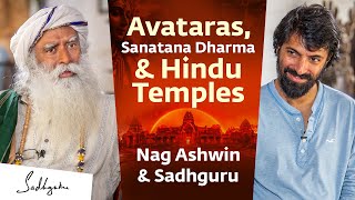 Kalki 2898 AD Director Nag Ashwin Explores Avataras Sanatana Dharma amp Hindu Gods with Sadhguru [upl. by Galatea775]