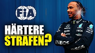 Strengere Rennleiter Geldstrafe für Hamilton bei jedem Formel 1 Rennen [upl. by Rema626]