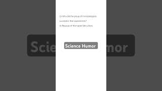 MICROBIOLOGY shorts microbiology trending science sciencejokes humor funny [upl. by Aylat764]