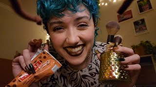 ASMR You’re a Roach amp I’m Doing Your Makeup 🪳lofi layered sounds whispered rp sleep aid bugs [upl. by Janith]