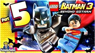 LEGO BATMAN 3  Walkthrough Part 5 Space BAT Battle [upl. by Enaols]