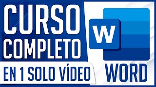 Curso Completo de Word 2024 en 1 Vídeo  Básico e Intermedio 🎓 Dostin Hurtado [upl. by Ricoriki]