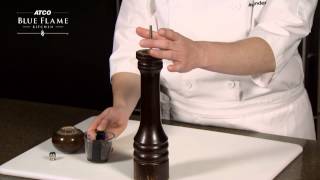 How to Fill and Adjust a Pepper Mill  ATCO Blue Flame Kitchen [upl. by Sudaorb]