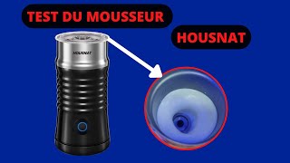 Je test le mousseur à lait Housnat [upl. by Harwin]