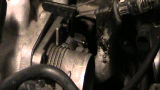 Mazda MPV throttle body cleaning [upl. by Aiyekal]