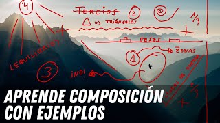 Aprende COMPOSICIÓN FOTOGRÁFICA con ejemplos más allá de los tercios [upl. by Abate]