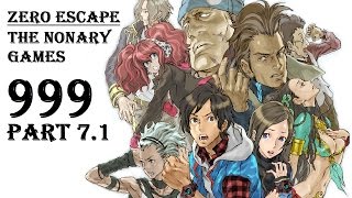 Zero Escape The Nonary Games 999 71 JPN Audio No Commentary Back to the Crossroad [upl. by Ennairol]