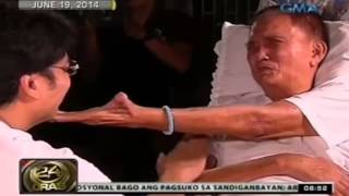 24Oras Sen Revilla emosyonal nang magpaalam sa amang si Don Ramon [upl. by Lorolla]