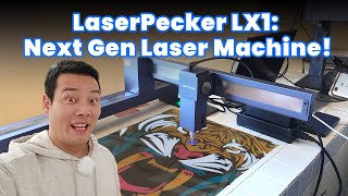 LaserPecker LX 1 First Look The Gamechanging Laser Engraver [upl. by Negaem]