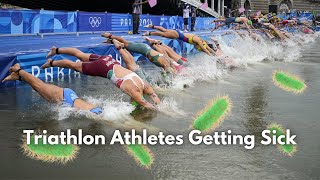 Athletes Swimming In Poop  Seine River Triathlon Controversy Compilation [upl. by Htennaj807]