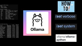 How to integrate Ollama  Python  Learning set verbose and set system  Part2  Compare LMs [upl. by Anaile776]