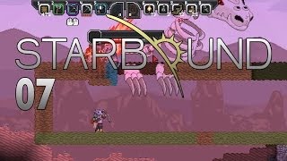 Starbound Multiplayer 07 Gamma quotДевушка на титановом шестеquot Убиваем 3 босса [upl. by Namien465]