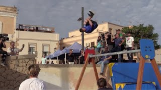 El parkour asalta Melilla la Vieja [upl. by Yclek]