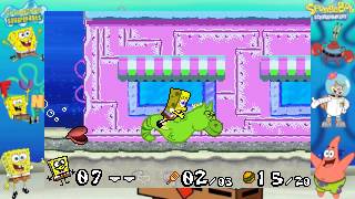 Let´s Play Spongebob Schwammkopf SuBB GBA Blind Part 13 Qualen in Bikini Bottom [upl. by Olaznog]