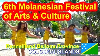 Rennell and Bellona Province Solomon Islands 6th Melanesian Festival of Arts and Culture [upl. by Tertius]