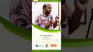 A Grateful Journey with Influential Literature  NIPCP  Testimonial  Dr Annepu Vikram [upl. by Alvera]