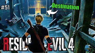 Get into the Lift  RESIDENT EVIL 4 REMAKE GAMEPLAY 51 [upl. by Barton]