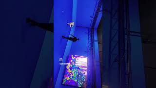 3D movie on blue screen [upl. by Terena]