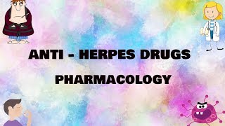 Anti herpes drugs  Pharmacology  Antiviral drugs  Med Vids Made Simple [upl. by Nylodnew20]