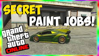 GTA 5 Paint Jobs Best Rare Paint Jobs Online Candy KickAss amp MORE quotGTA 5 Secret Paint Jobsquot [upl. by Engelbert]