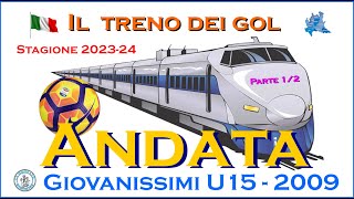 ASD Seguro Giovanissimi U15  IL TRENO DEI GOL  ANDATA 1 di 2 [upl. by Uyekawa]