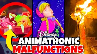 Top 10 Disney Fails amp Animatronic Malfunctions Pt 17 [upl. by Gallenz]