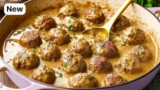 The Most Delicious Swedish Meatballs Youll Ever Make Try Making It Like This 🔝4 Delicious Recipes [upl. by Halima]