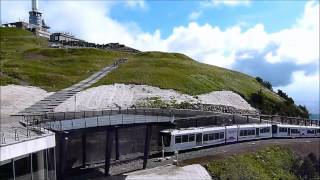 Panoramique des Dômes  Train à crémaillère Stadler GTW26 [upl. by Si]